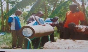 Palm tree beehives earn farmer Sh3million yearly