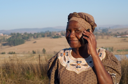 mobile phone farmer