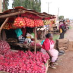 A road side market
