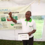 Aaron Muteria Kenya Biologics agronomist FAW trap