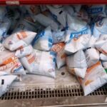 milk in a aupermarket