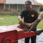 kamugi sorghum threshing machine