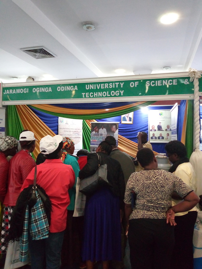Jaramogi Oginga Odinga University of Science and Technology stand