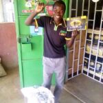 Bonfese Wanjala Winner of Wefarms Champion Farmer competition