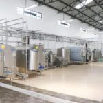 Milk processing plant