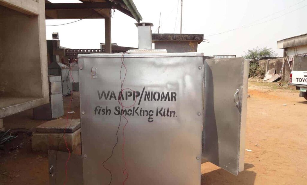 fish smoking kiln