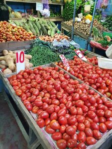 A vegetable stall in the outskirts of Nairobi Kenya 2